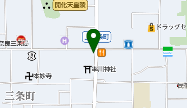 飛島建設株式会社奈良営業所の地図画像