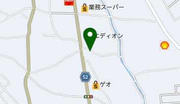坂本工務店の地図画像