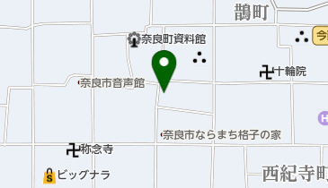 中井酒店の地図画像