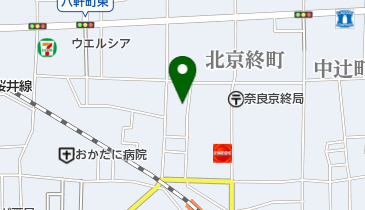 ヒライシキの地図画像