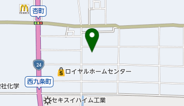 株式会社奈良中川自動車の地図画像