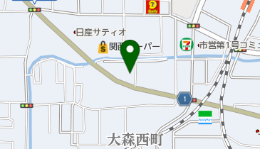 大菊自動車整備の地図画像