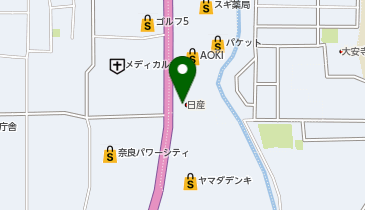 奈良日産自動車株式会社 奈良店の地図画像