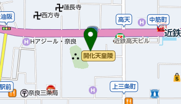 山の寺念仏寺の地図画像