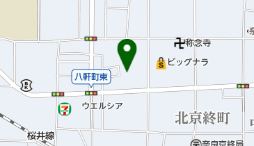 光写真店の地図画像