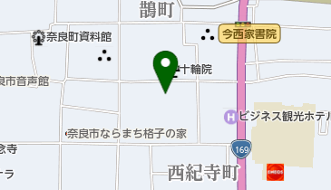 岡本生花店の地図画像