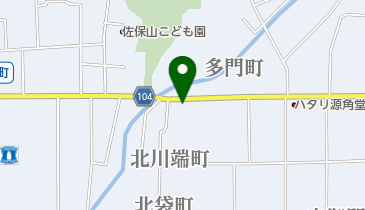 川辺生花店の地図画像