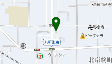平野米穀店の地図画像