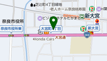 塩野義製薬株式会社奈良分室の地図画像