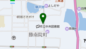 若草モータープールの地図画像