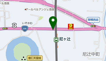 東中駐輪場の地図画像