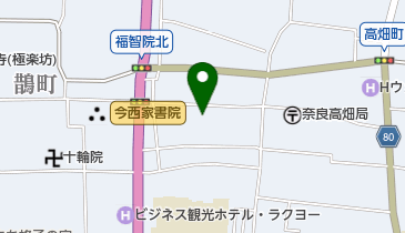 奈良屋本店の地図画像