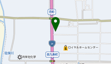 タックルベリー奈良南店の地図画像