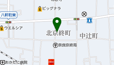 佃井商店の地図画像