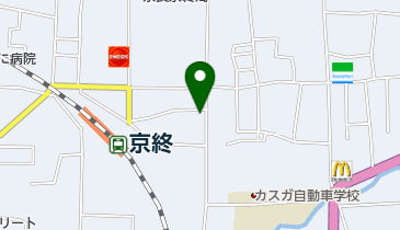 カトレア美容室の地図画像