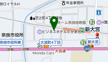 有限会社リオン補聴器センター奈良新大宮店の地図画像