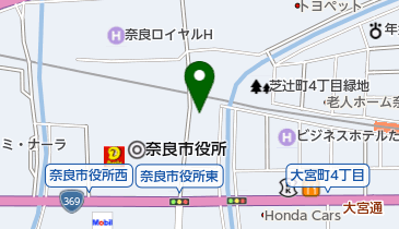 麻雀クラブ佐保の地図画像