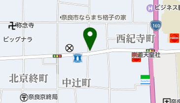 ならまち薬局の地図画像