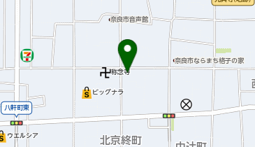 花園新温泉の地図画像