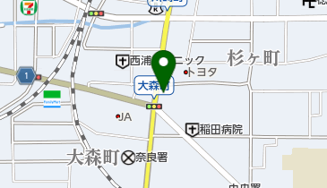 南都リース株式会社の地図画像
