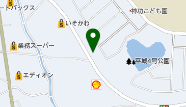アティックヘアー押熊店の地図画像