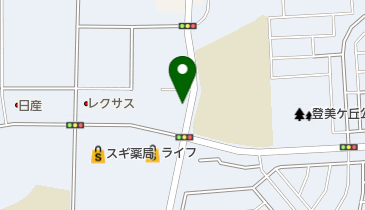 理容サービス 学園前店の地図画像