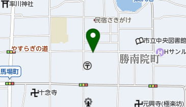 なかむら楽器の地図画像