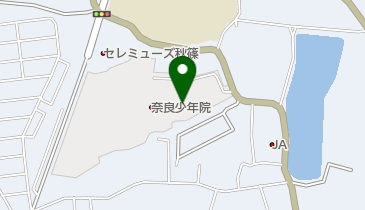 奈良少年院の地図画像