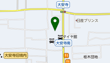 奈良県庁 自治研修所の地図画像