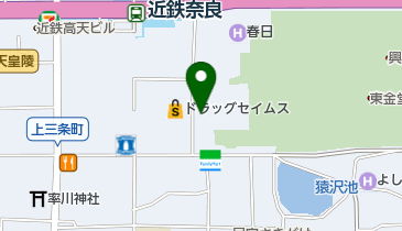 奈良県庁 女性センターの地図画像