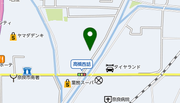 奈良市役所 埋蔵文化財調査センターの地図画像