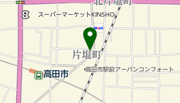 中川モータースの地図画像