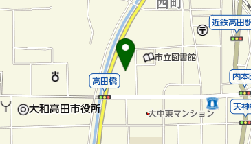 大和高田市立 中央公民館の地図画像