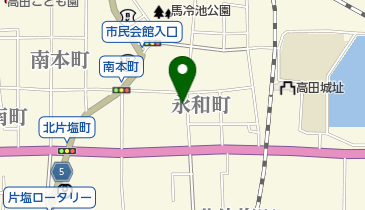 ジャックス健康姿整分院の地図画像