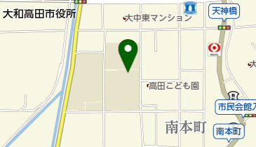 大和高田市立 高田第1・第2児童ホームの地図画像