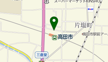 泉尾精肉店の地図画像