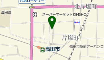 丸新生花店の地図画像