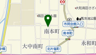 當麻呉服京染店の地図画像