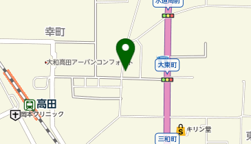 山本竹材店の地図画像