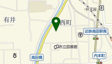 株式会社ヤクルト奈良ヤクルト販売高田センターの地図画像