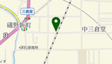 奈奈美容室の地図画像