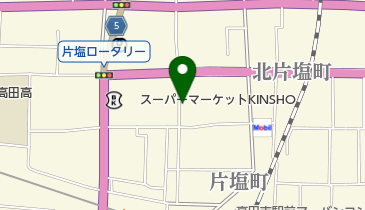 メガネ21大和高田店の地図画像