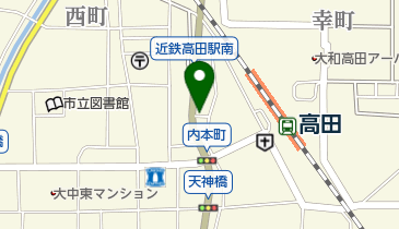 ファッションなかたの地図画像