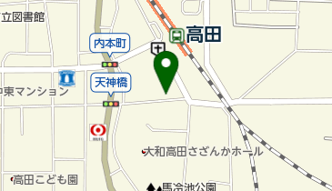 井上理容所の地図画像