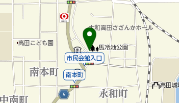 市民理容センターの地図画像