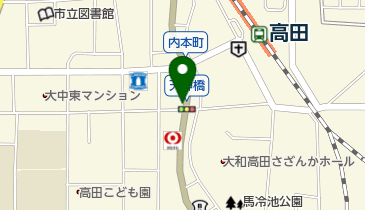 バーバーつちだの地図画像