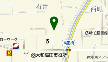 奈良地方検察庁葛城支部の地図画像