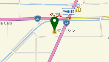 ジョーシン修理1ばん館郡山店の地図画像