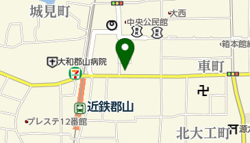 囲碁サロン田村の地図画像