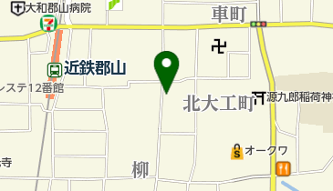 北谷呉服店の地図画像
